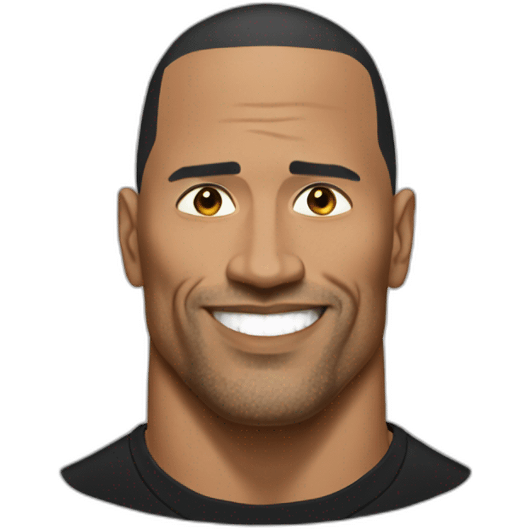 The rock emoji