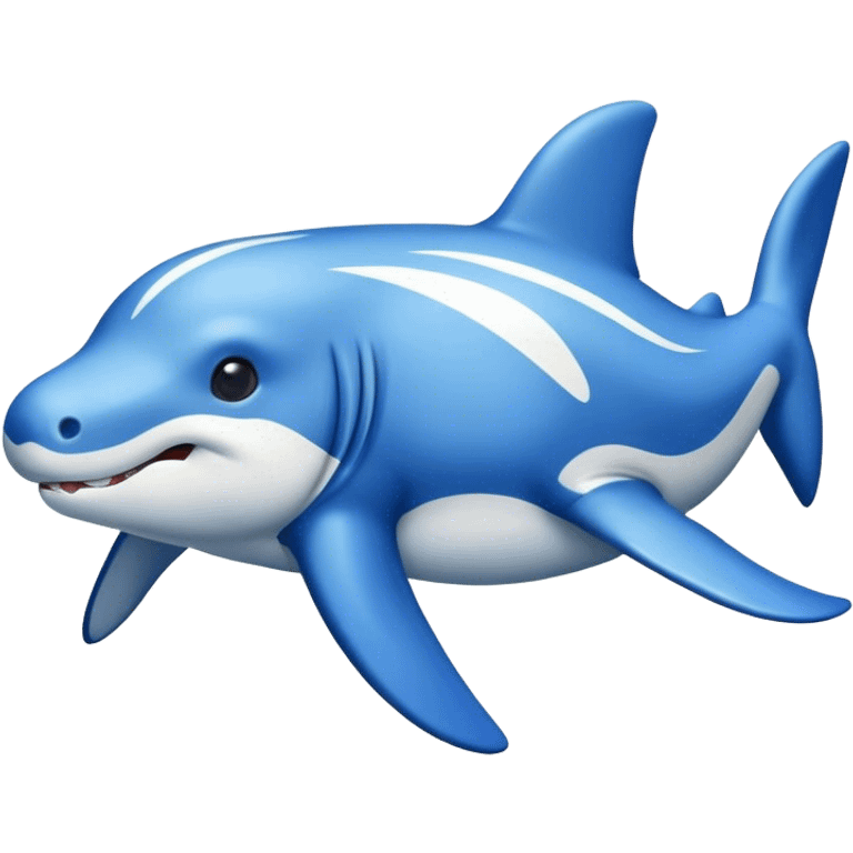 Rhincodon typus above emoji