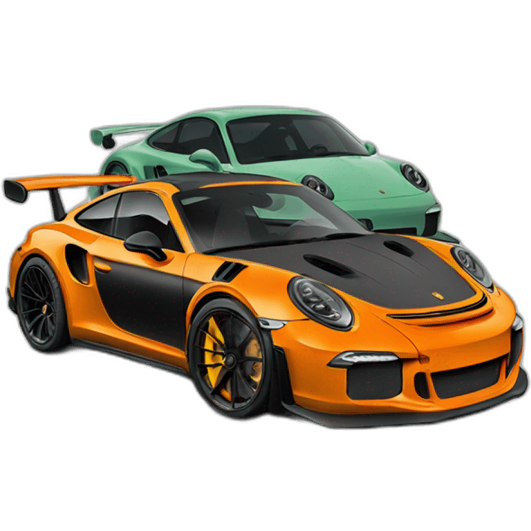 Porsche gt3 rs  emoji