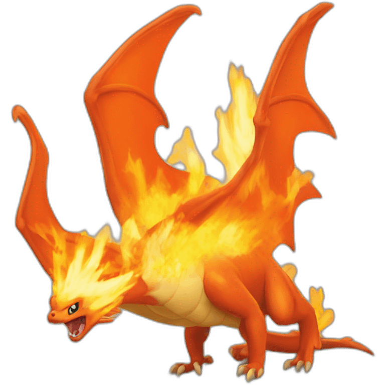 Dracaufeu dans Pokémon emoji