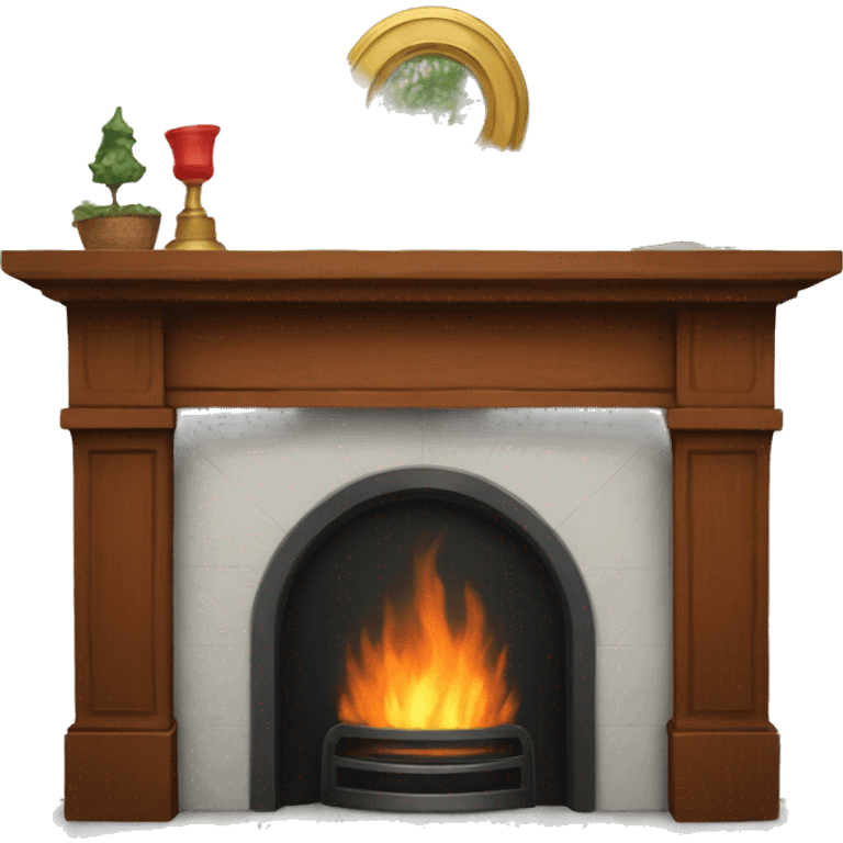 fireplace mantle emoji