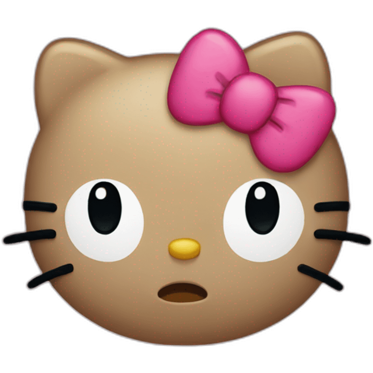 hello kitty sad emoji