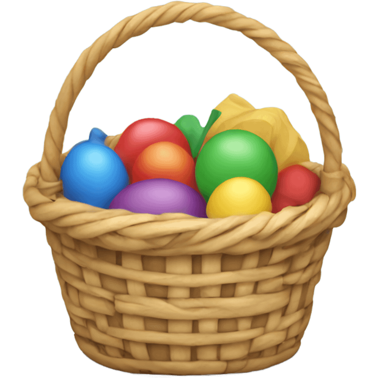 Toy basket emoji