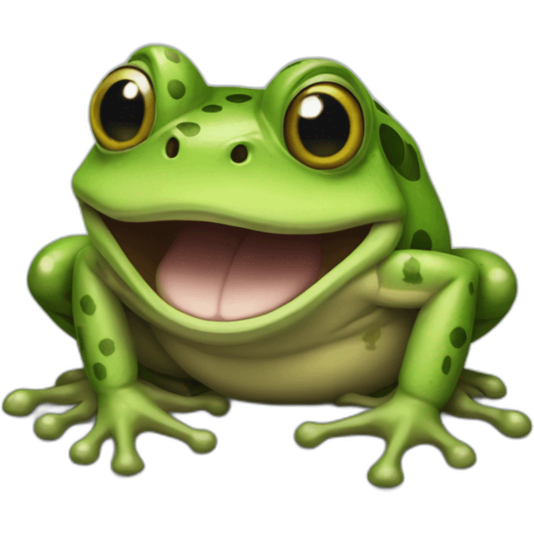 venomous frog emoji