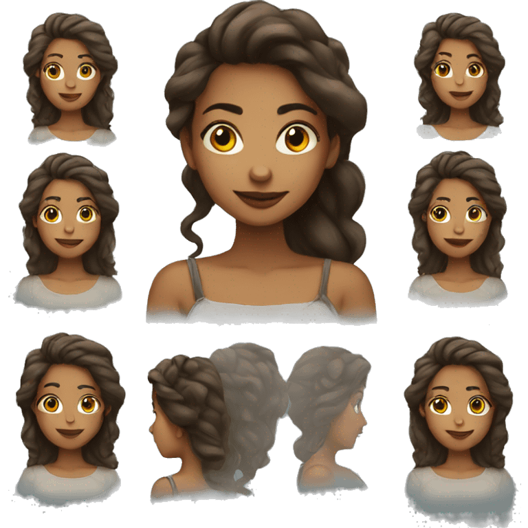 beautiful girl  emoji