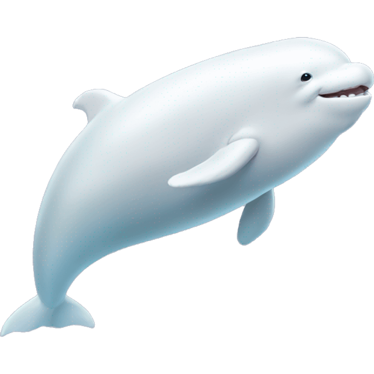 beluga whale emoji