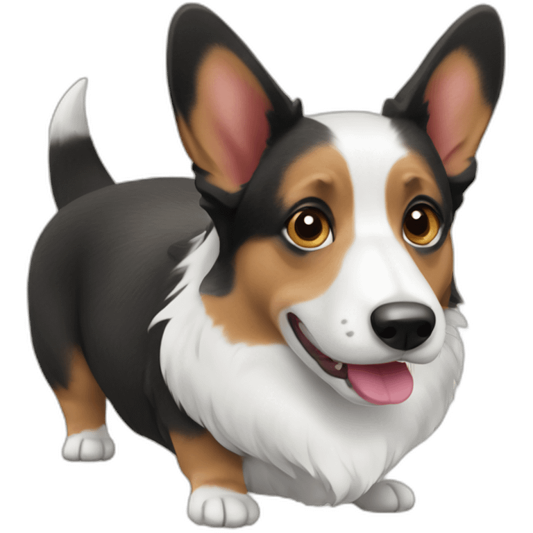 Cardigan welsh corgi emoji