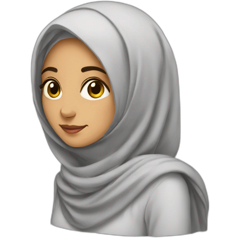 hijabi pakistani girl emoji