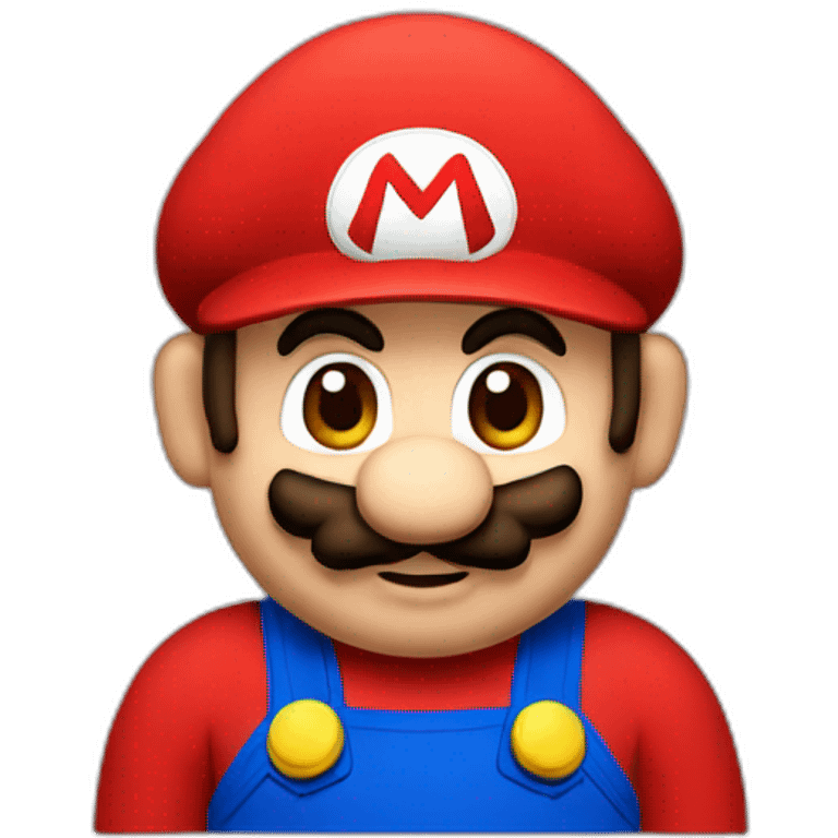 Me as mario emoji emoji