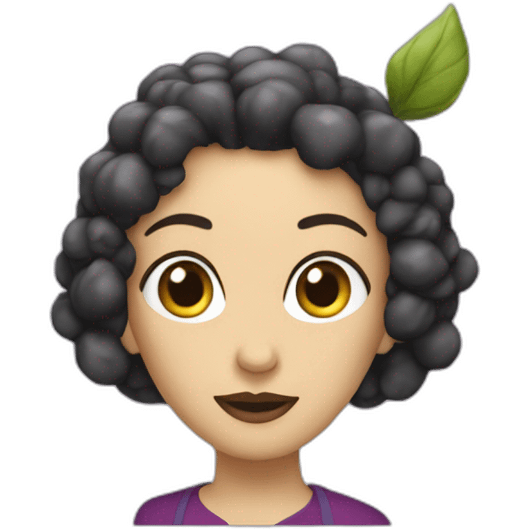 Troi-myrtille-fruit emoji