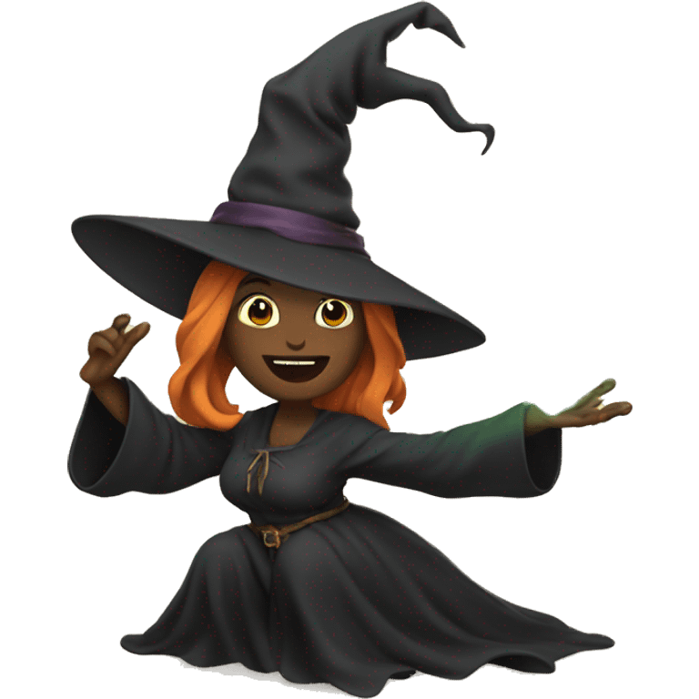 witch casting a spell emoji