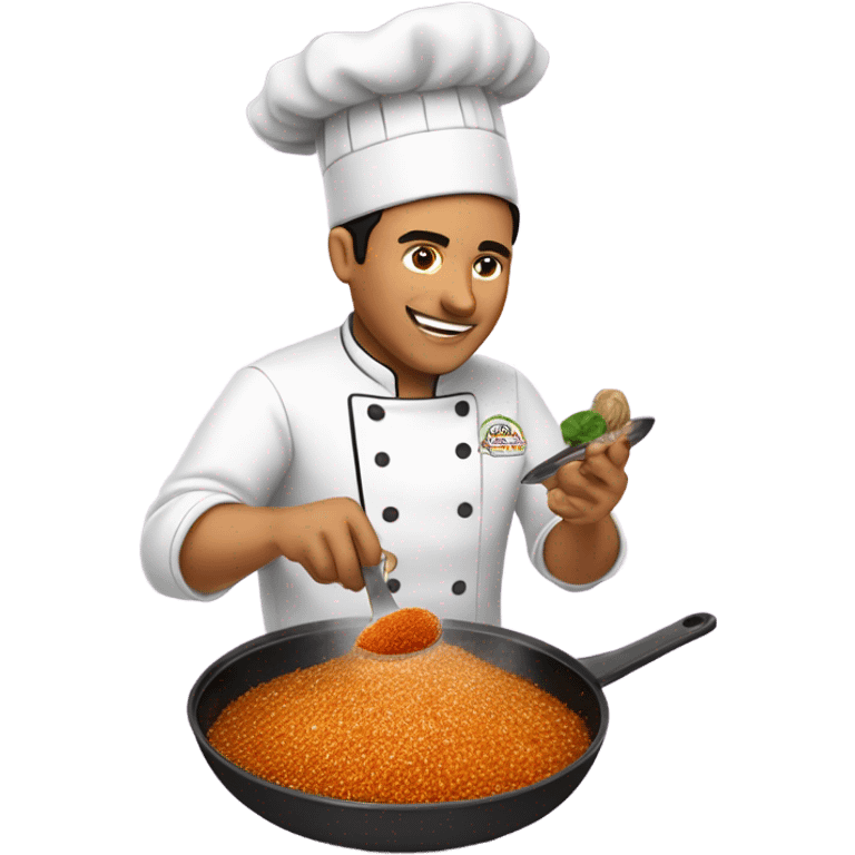 Latino seasoning food with adobo emoji