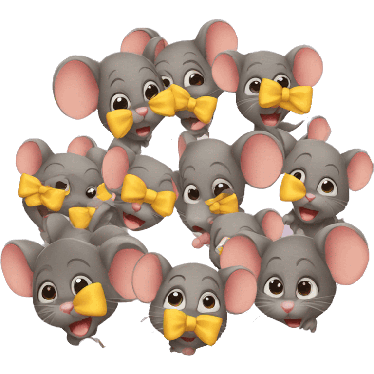 Mouse party emoji