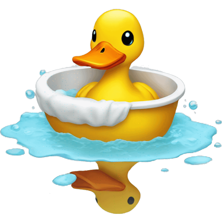 bath duck emoji