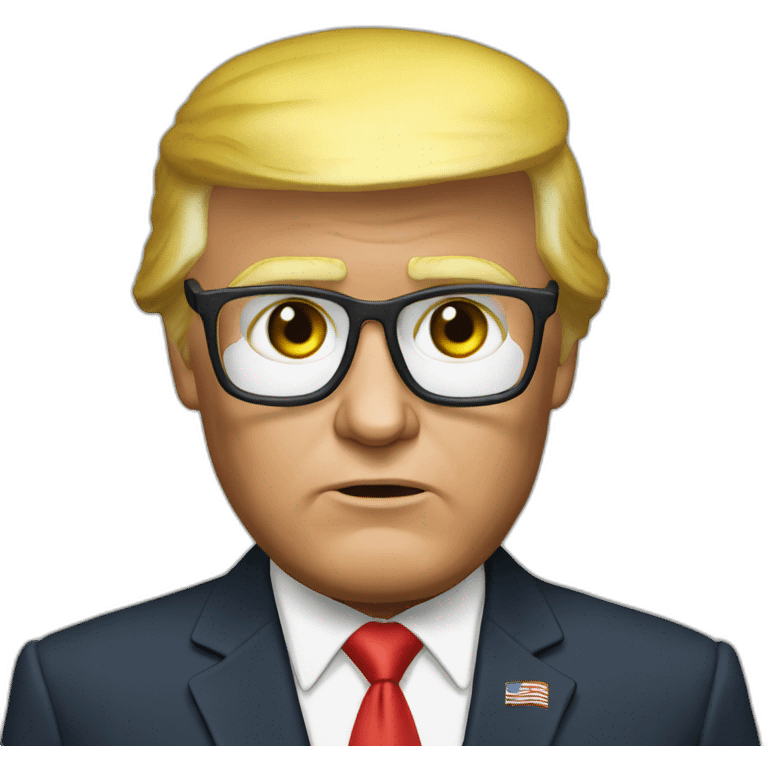 Trump in chernobyl emoji