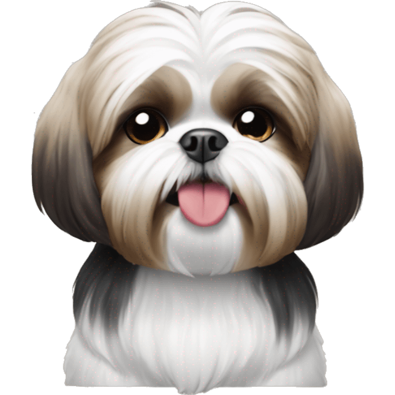 Shihtzu with diet pepsi emoji