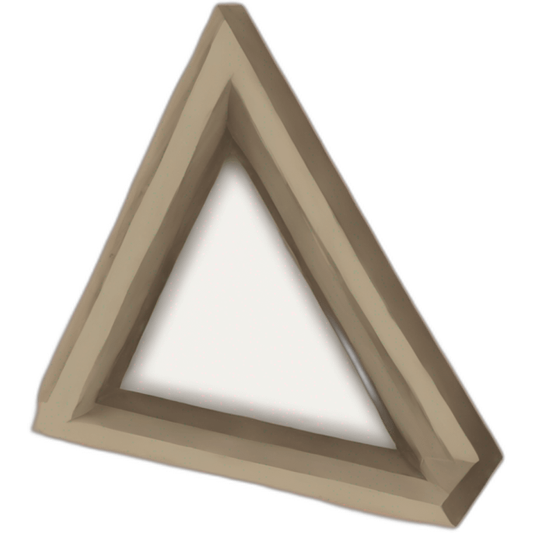 A right triangle emoji