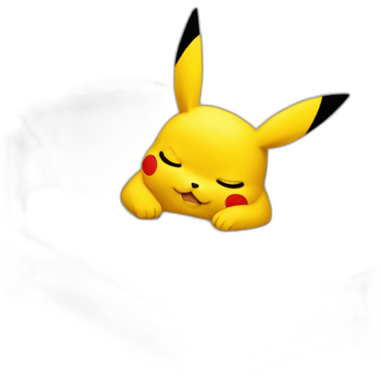 Sleeping-pikachu emoji