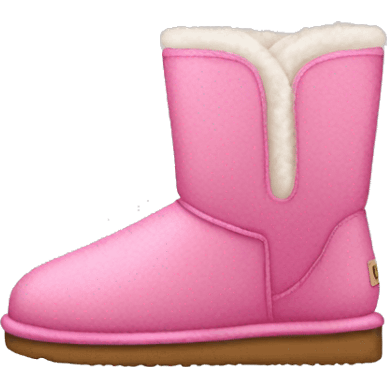 Pink uggs emoji