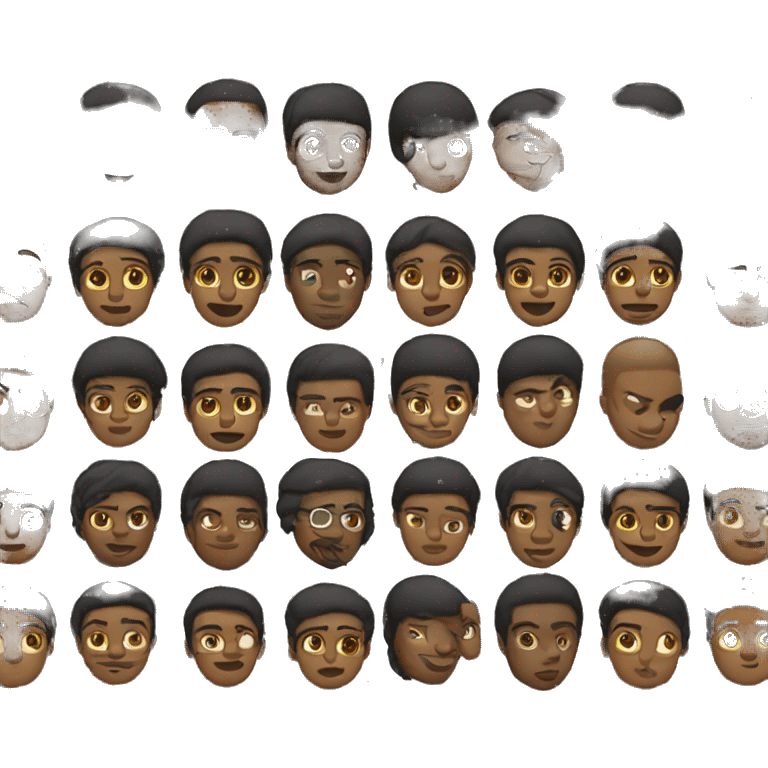 Black person emoji