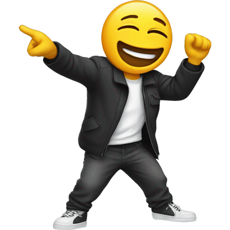 emoji dabbing emoji