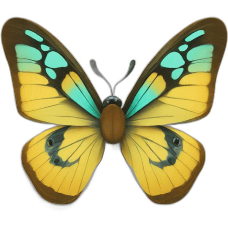 Couteau papillon emoji