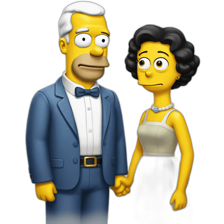 marge et homer de wish emoji