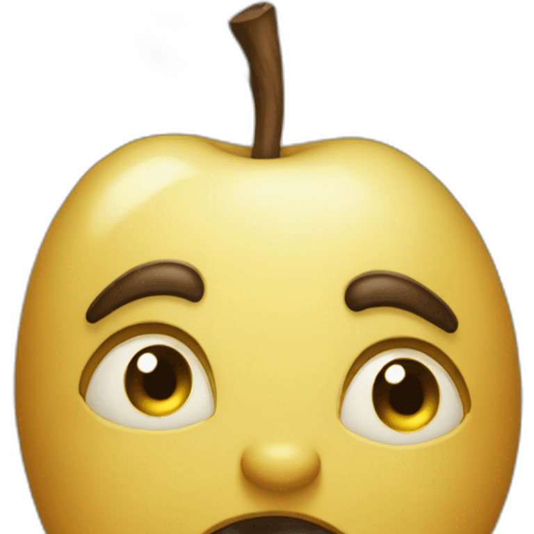 too much work apple emoji