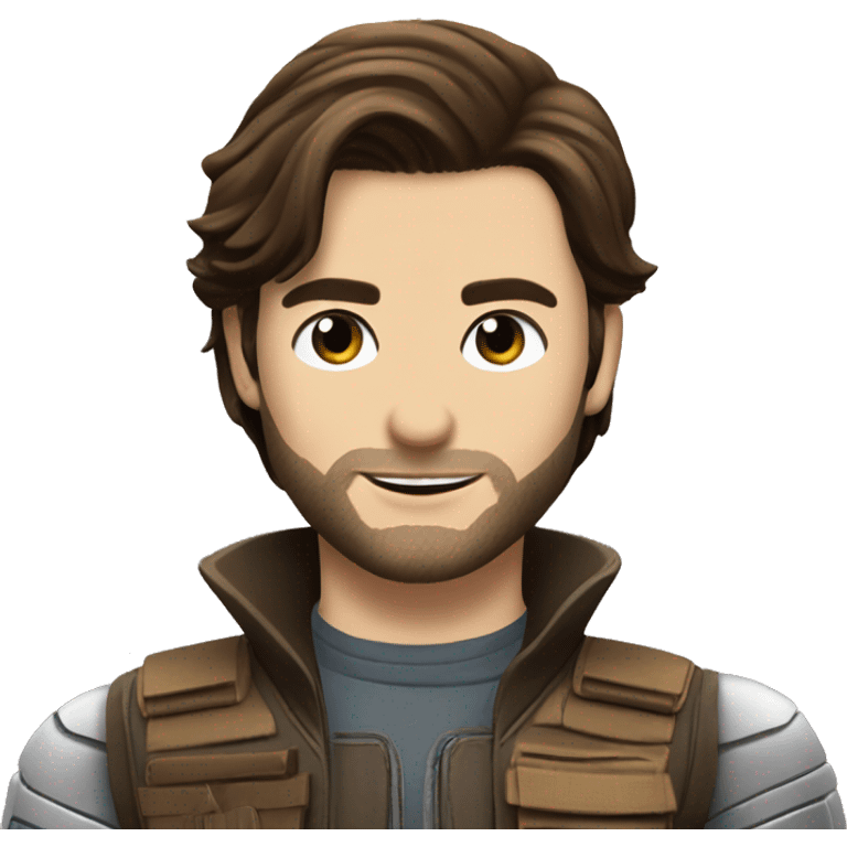 Bucky Barnes with Alpine emoji