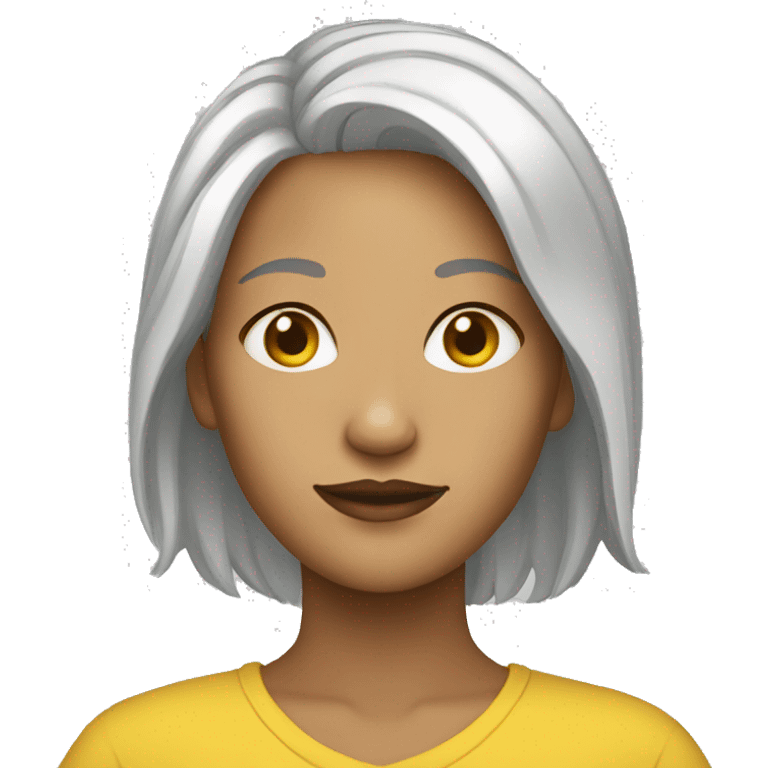 chian Women with yellow hair emoji