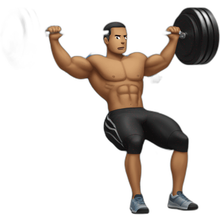 Bench press emoji