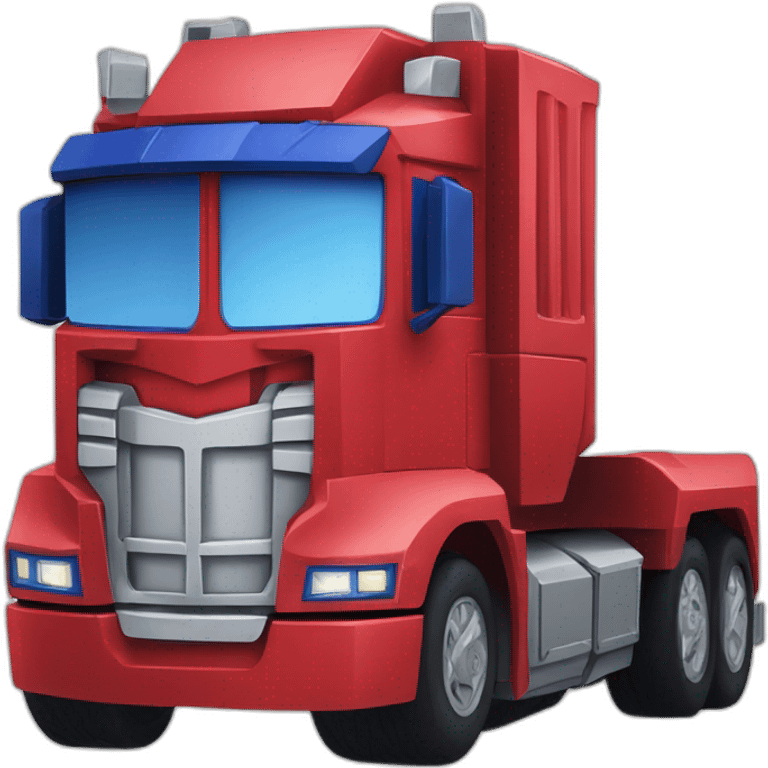 Optimus Prime logo emoji