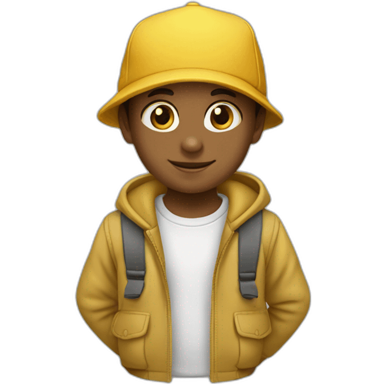 Niños gorros  emoji