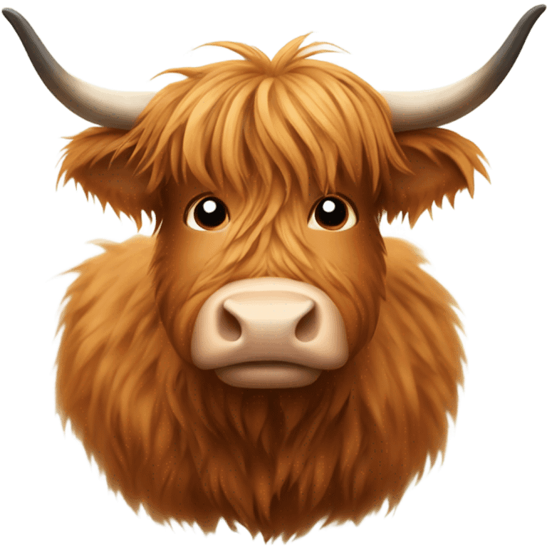 Highland cow emoji