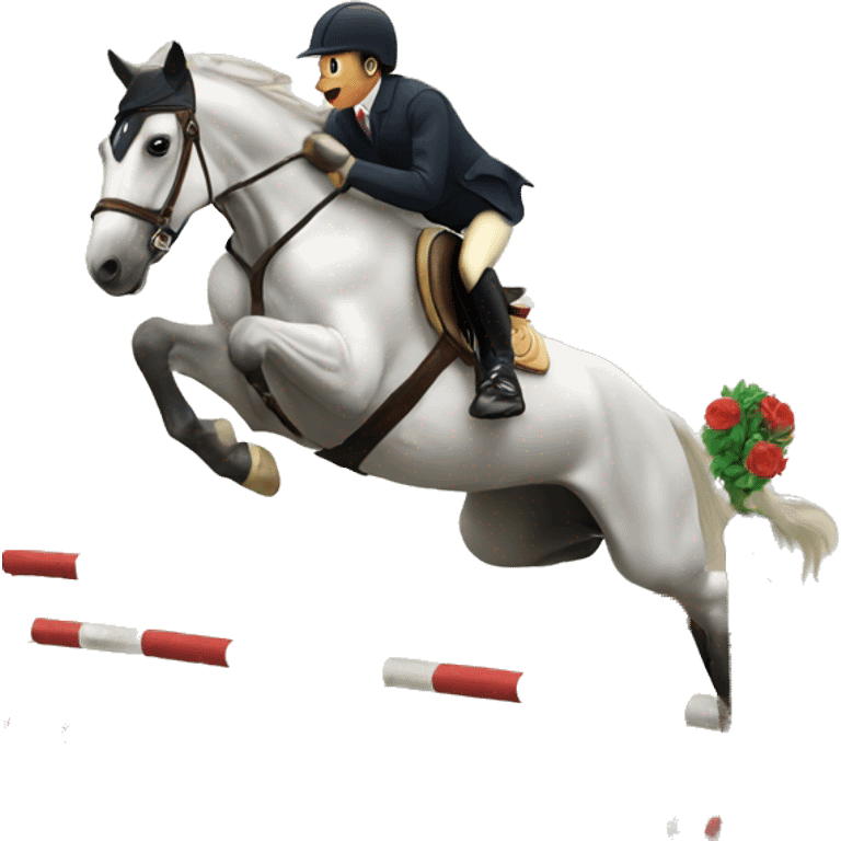 Horse jumping  emoji