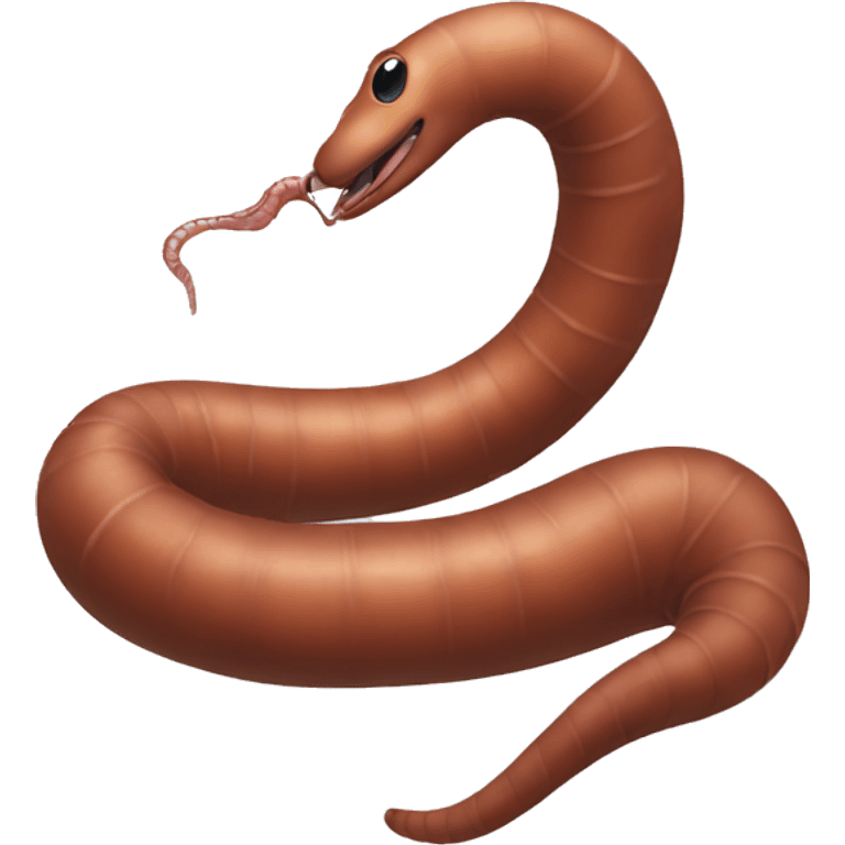 earthworm emoji