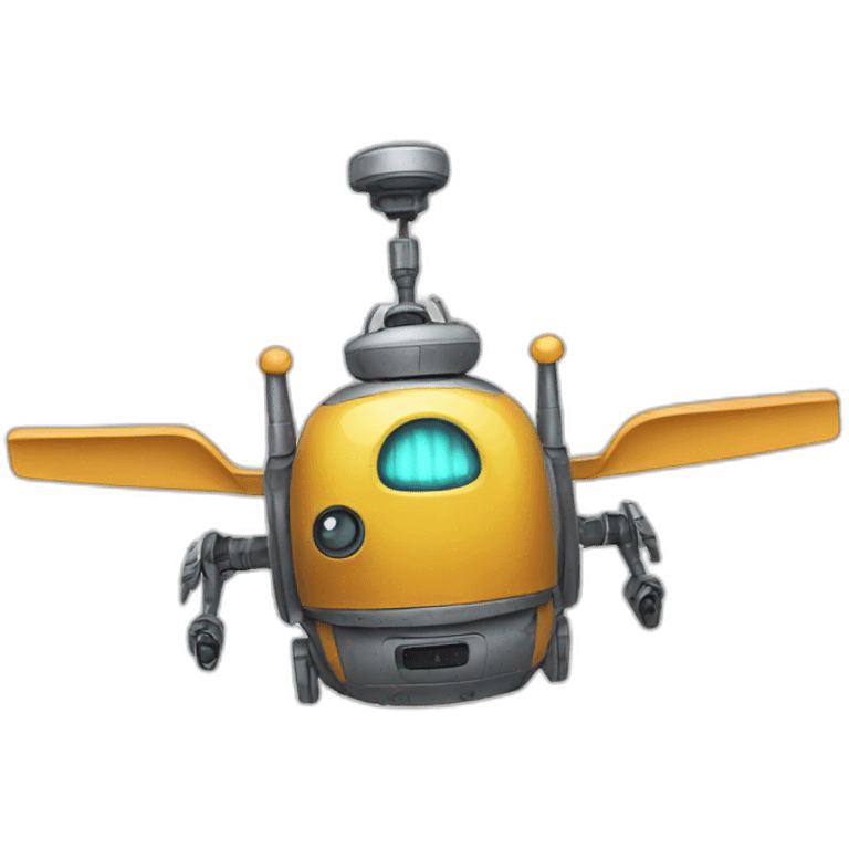 Flying Robot emoji