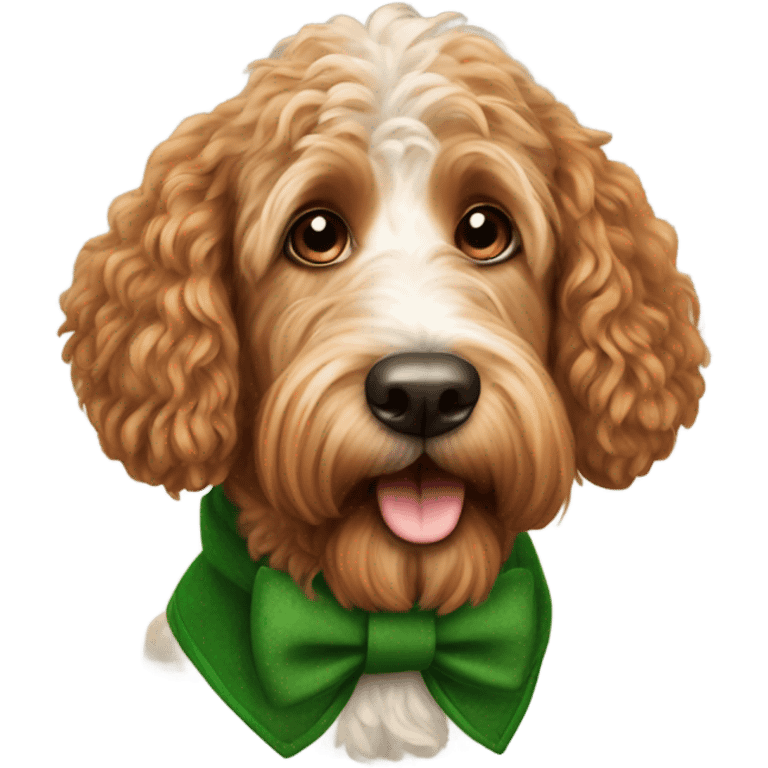 Irish doodle dog emoji