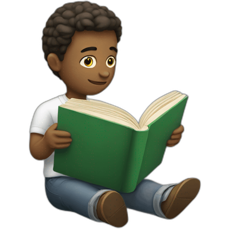 white men reading book emoji