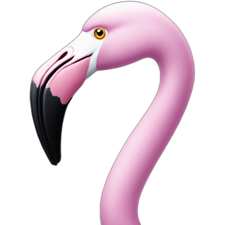 Light purple flamingo  emoji