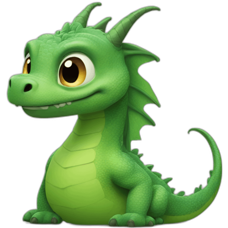 Pixar Dragon emoji