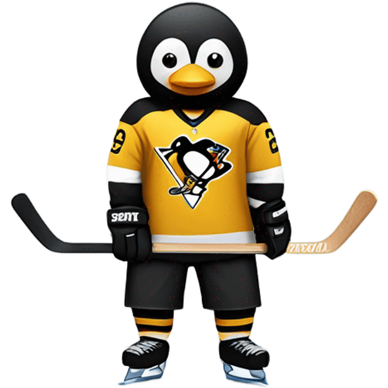 Penguins hockey emoji