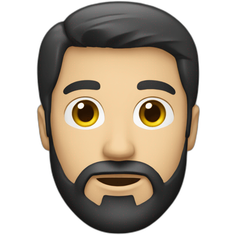 caucasian-developer-with-black-hair-and-beard emoji