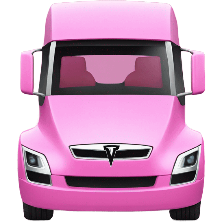 pink tesla cyber truck  emoji