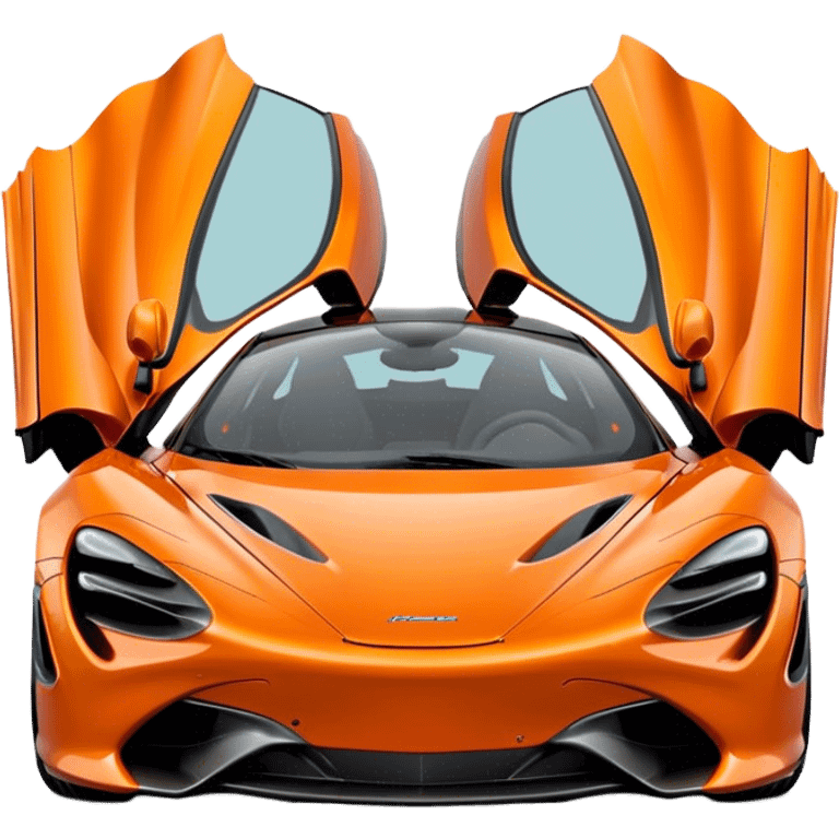 McLaren 720S - McLaren (Model Year: 2021) (Iconic colour: Orange) emoji