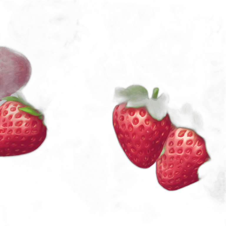 Fraises framboises myrthilles emoji