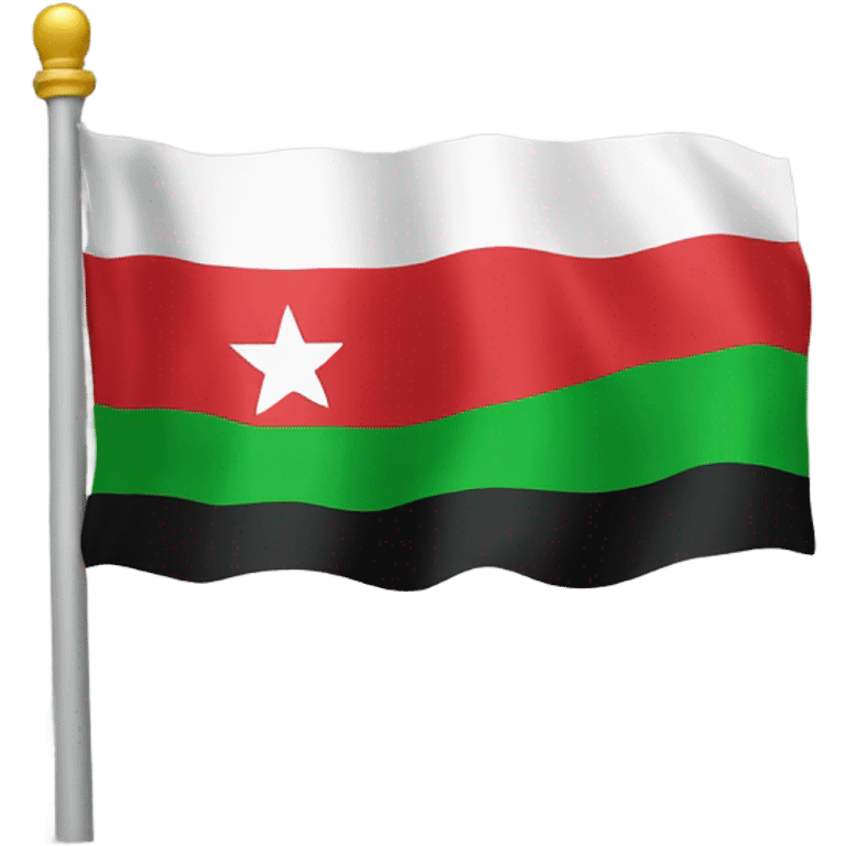 Syrian Flagge  emoji