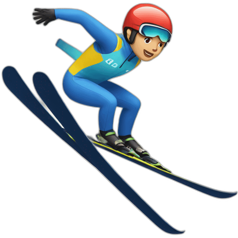 ski jumping emoji