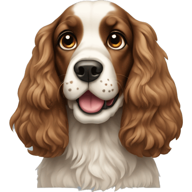 Dog spaniel  emoji