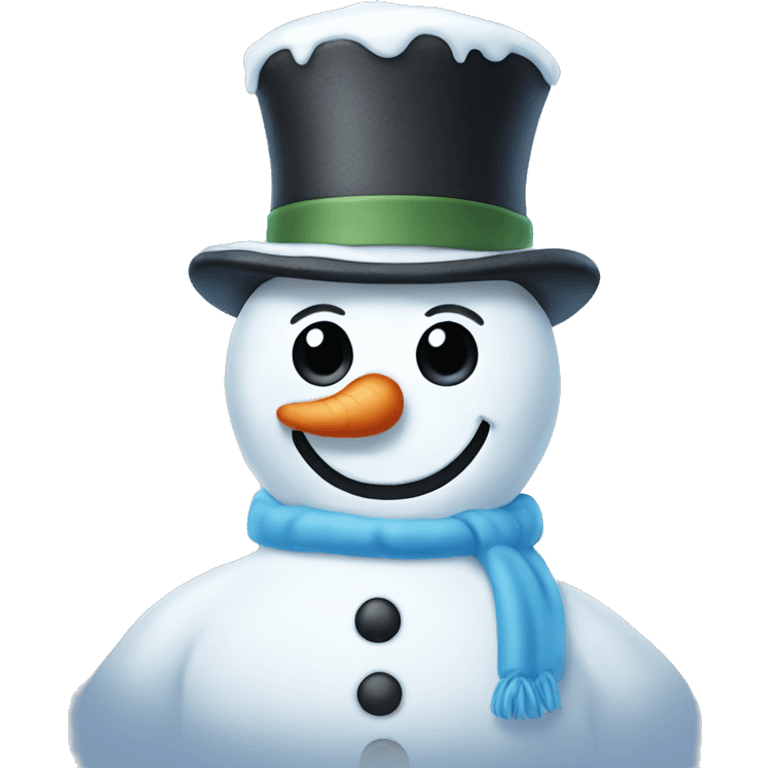 Frosty the snowman  emoji